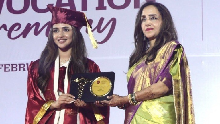 Sreeleela Completes Her MBBS Degree