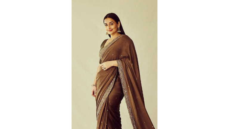 Vidya Balan in Chocolate outfit