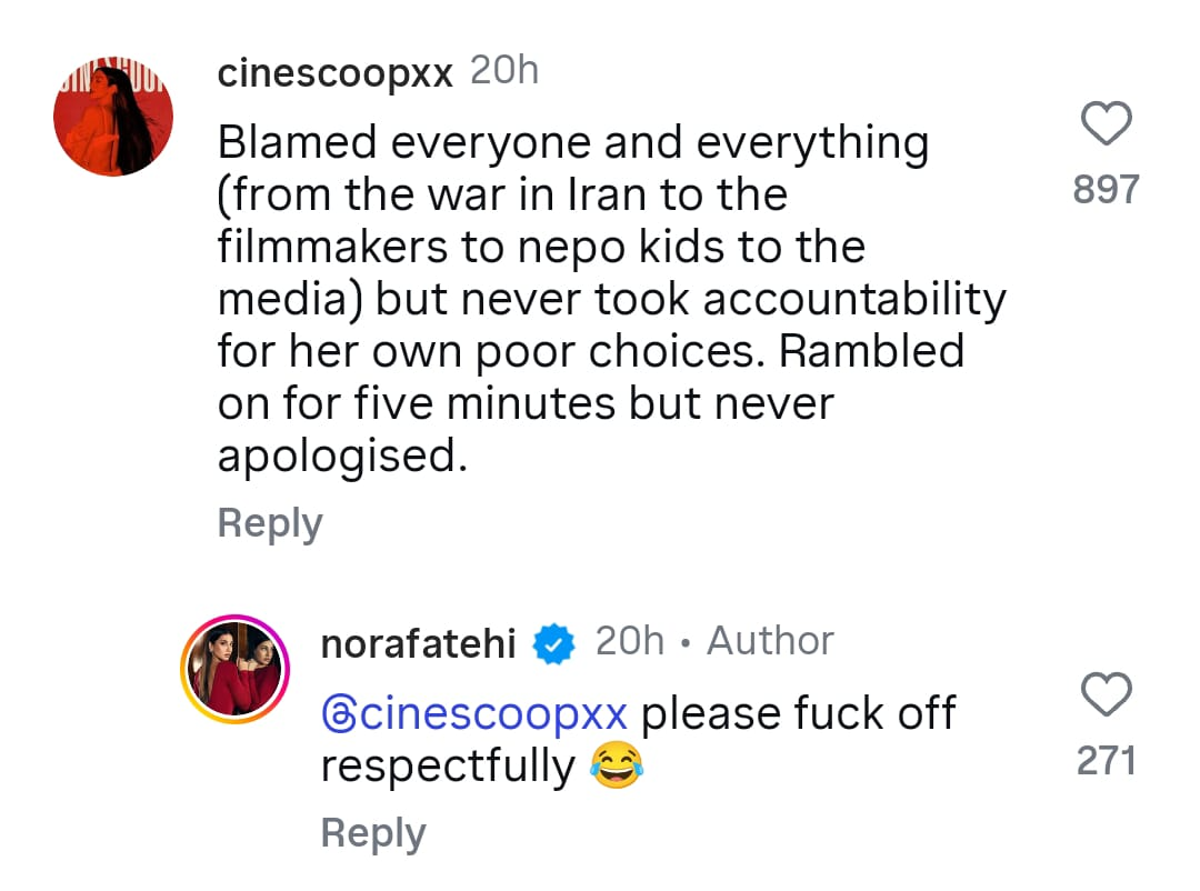 Nora Fatehi On Gaining Accountability