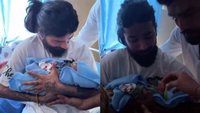 Anurag Dobhal Meets His Baby Boy For FIRST Time