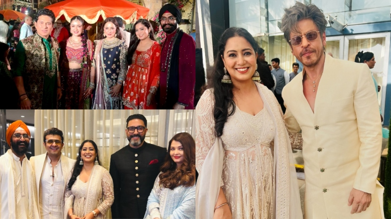 Shah Rukh Khan Harshdeep Kaur Abhishek Bachchan Aishwarya Rai