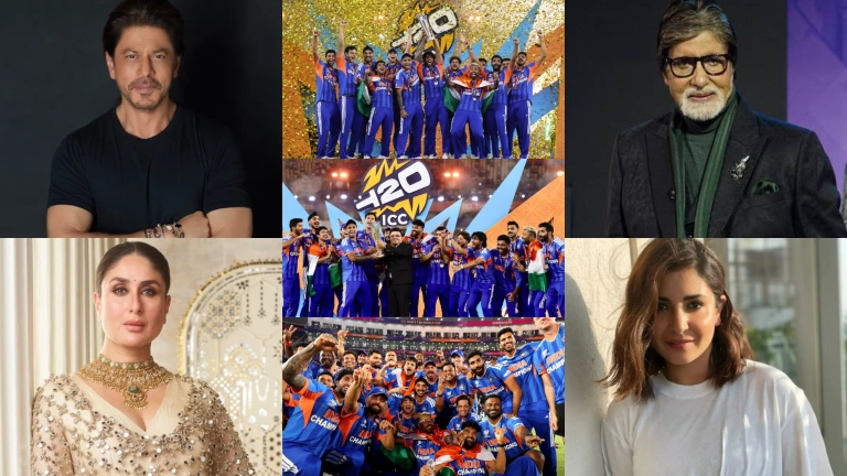 T20 World Cup Shah Rukh Khan Amitabh Bachchan Kareena Kapoor Anushka Sharma