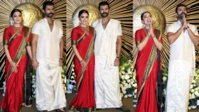 Decoding Rashmika Mandanna, Vijay Deverakonda's Wedding Reception Look