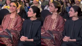 Deepika Padukone Enjoys Sitar Concert With Ranveer Singh's Mother And Sister