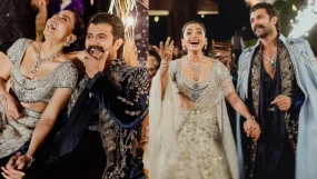 Here's A Glimpse Into Vijay Deverakonda, Rashmika Mandanna's Sangeet Ceremony Celebrations