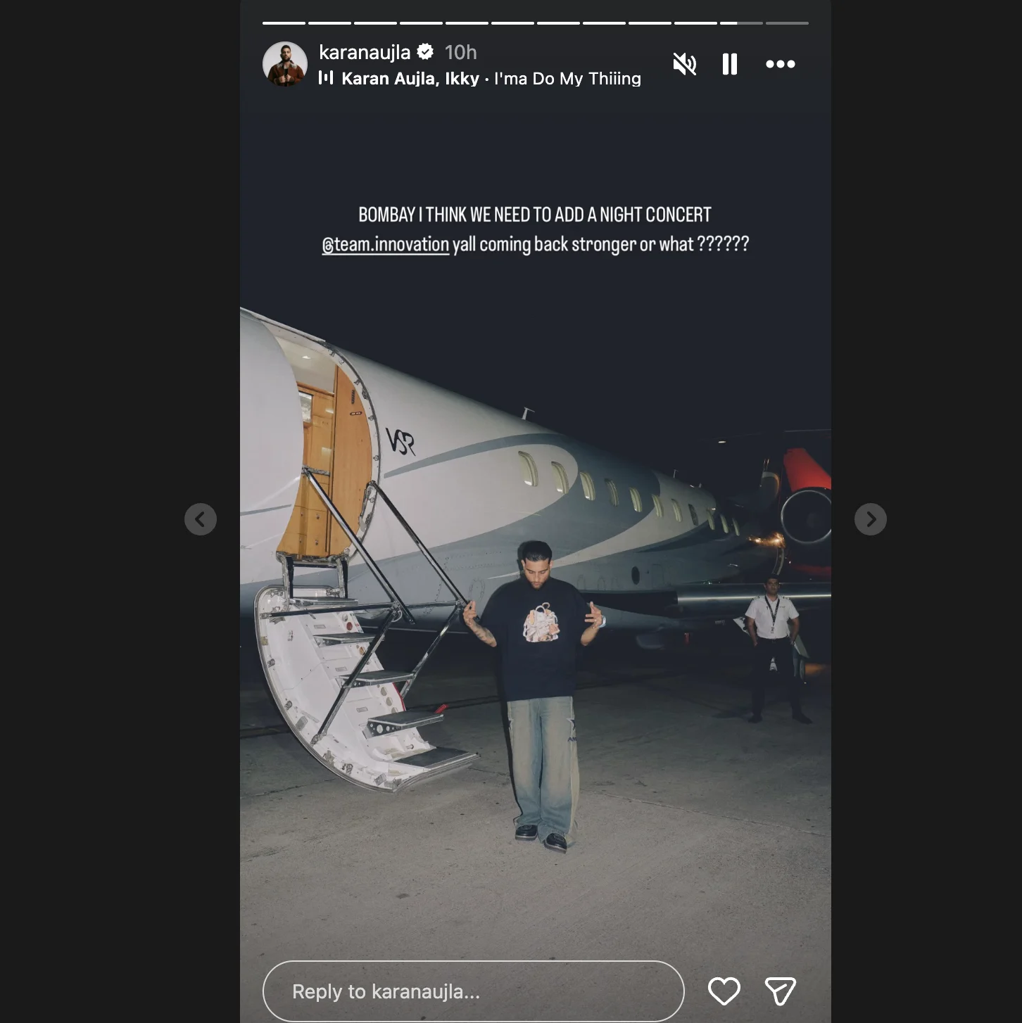 Karan Aujla hints at 2nd Mumbai concert