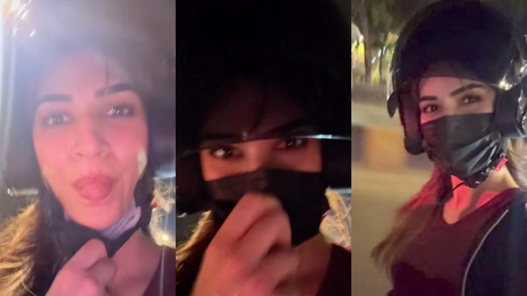 Kriti Sanon Skips Luxury Car For Bike Ride To Beat Mumbai's Traffic