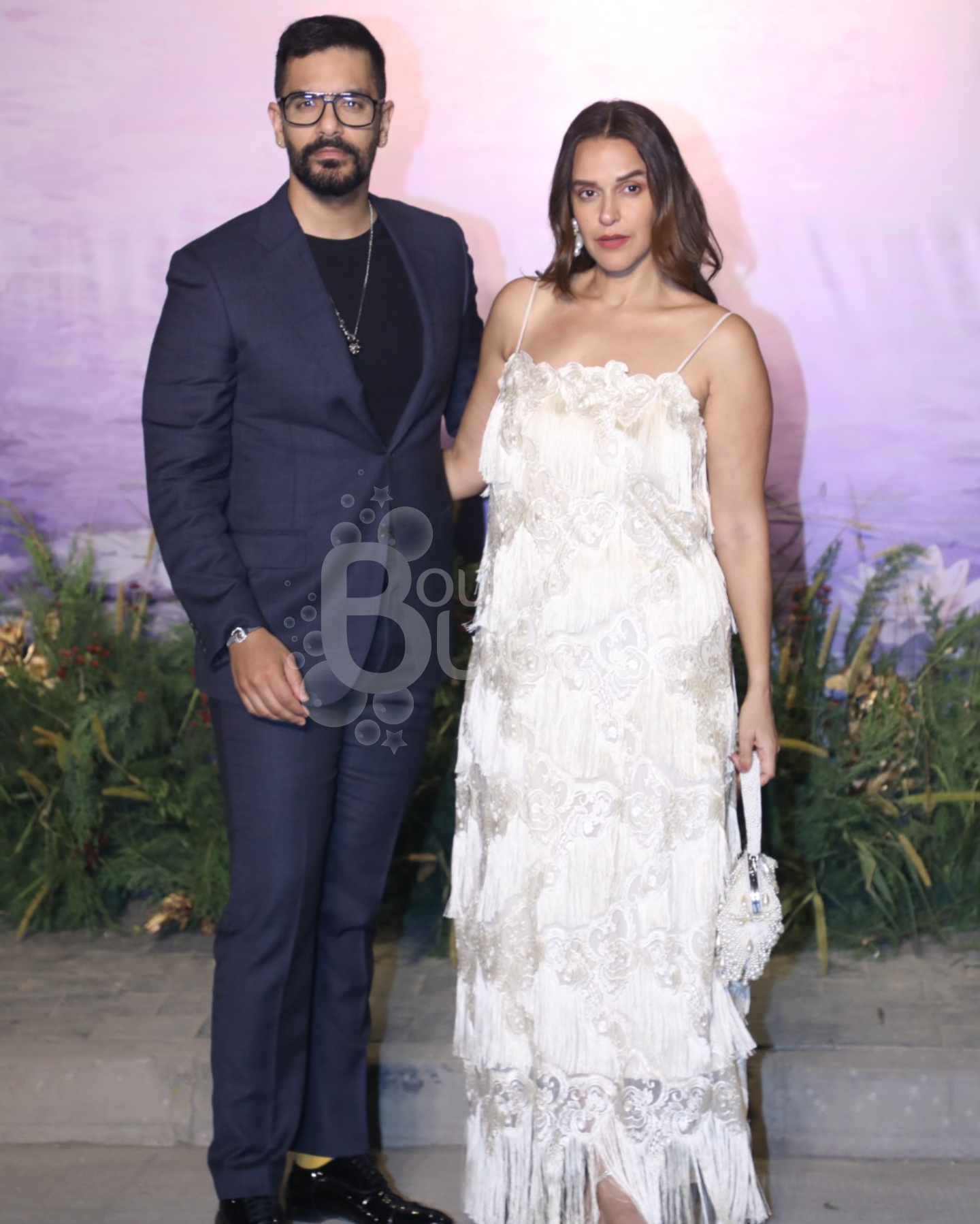 Neha Dhupia, Angad Bedi At Kritika Kamra-Gauav Kapur Wedding Reception