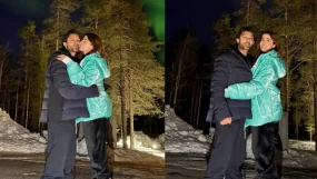 Nupur Sanon, Stebin Ben Celebrate Love Under Aurora Borealis During Lapland Honeymoon