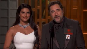 Priyanka Chopra Oscars 2026 Javier Bardem