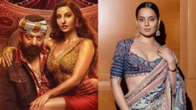Sarke Chunar Teri Sarke Song Controversy: Kangana Ranaut SLAMS Nora Fatehi, Sanjay Dutt's Track
