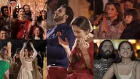 Anant Ambani's 31st Birthday Ranveer Singh, Janhvi Kapoor, Gauri Khan And Other Celebs Immerse Themselves With Devotional Music On Bhajan Night- Watch