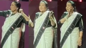 Asha Bhosle Recreated Song Tauba Tauba's Viral Hookstep