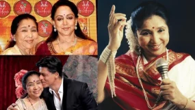 Asha Bhosle Shah Rukh Hema Malini