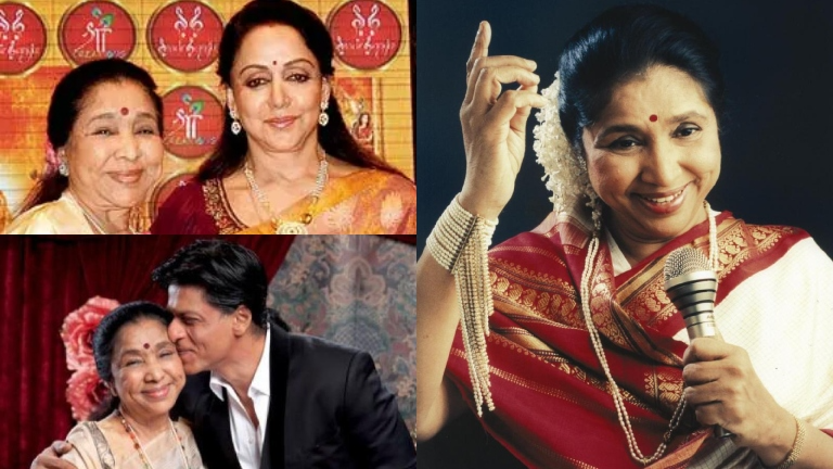 Asha Bhosle Shah Rukh Hema Malini