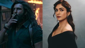 Mrunal Thakur Reveals Why Ranveer Singh Is Her Lucky Charm