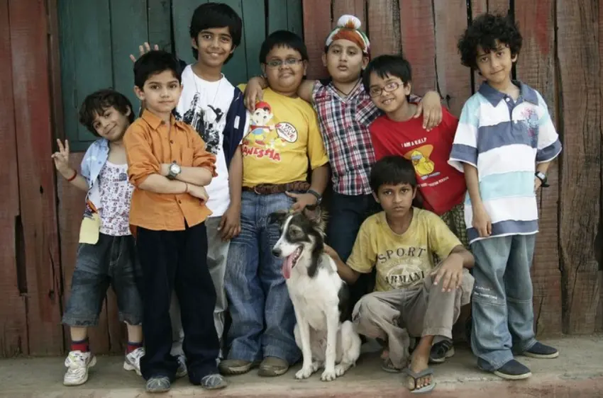 The Kids Of Chillar Party With Bhidu