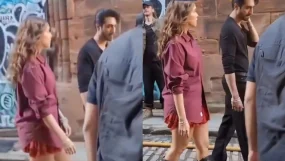 Ahaan Panday, Sharvari Shoot For Ali Abbas Zafar's Film