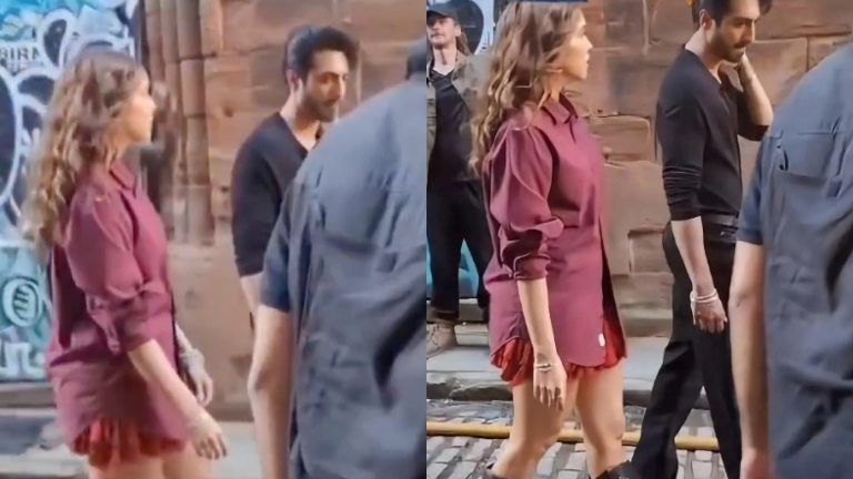 Ahaan Panday, Sharvari Shoot For Ali Abbas Zafar's Film