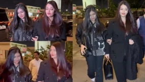 Aishwarya Rai Bachchan Leaves For Cannes 2026