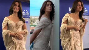 Alia Bhatt Arrives At Bharat Pavilion During Cannes 2026