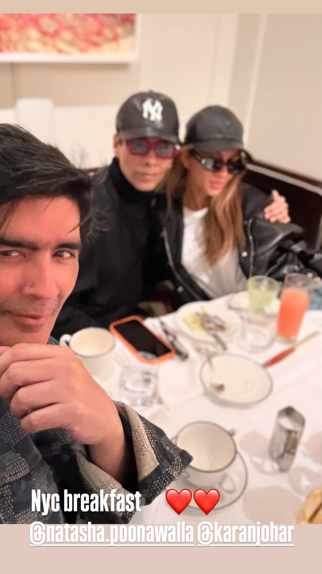 Breakfast with Natasha Poonawala
