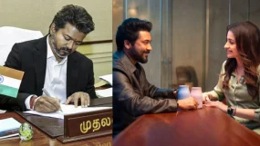 CM Vijay Thalapathy Grants Special Permission For Suriya, Trisha Krishnan's Karuppu Morning Shows