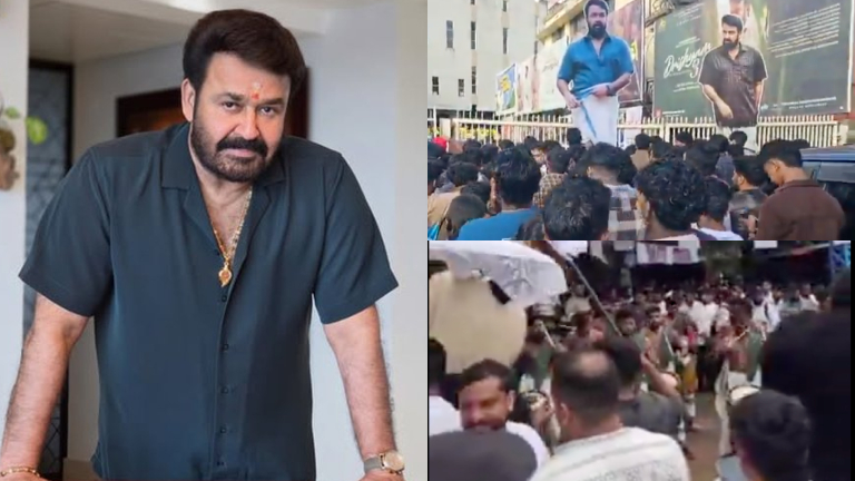 Drishyam 3 FDFS Turn Into Birthday Carnival For Mohanlal