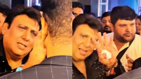 Govinda Apologises After Security Misbehaves With Paps At Event