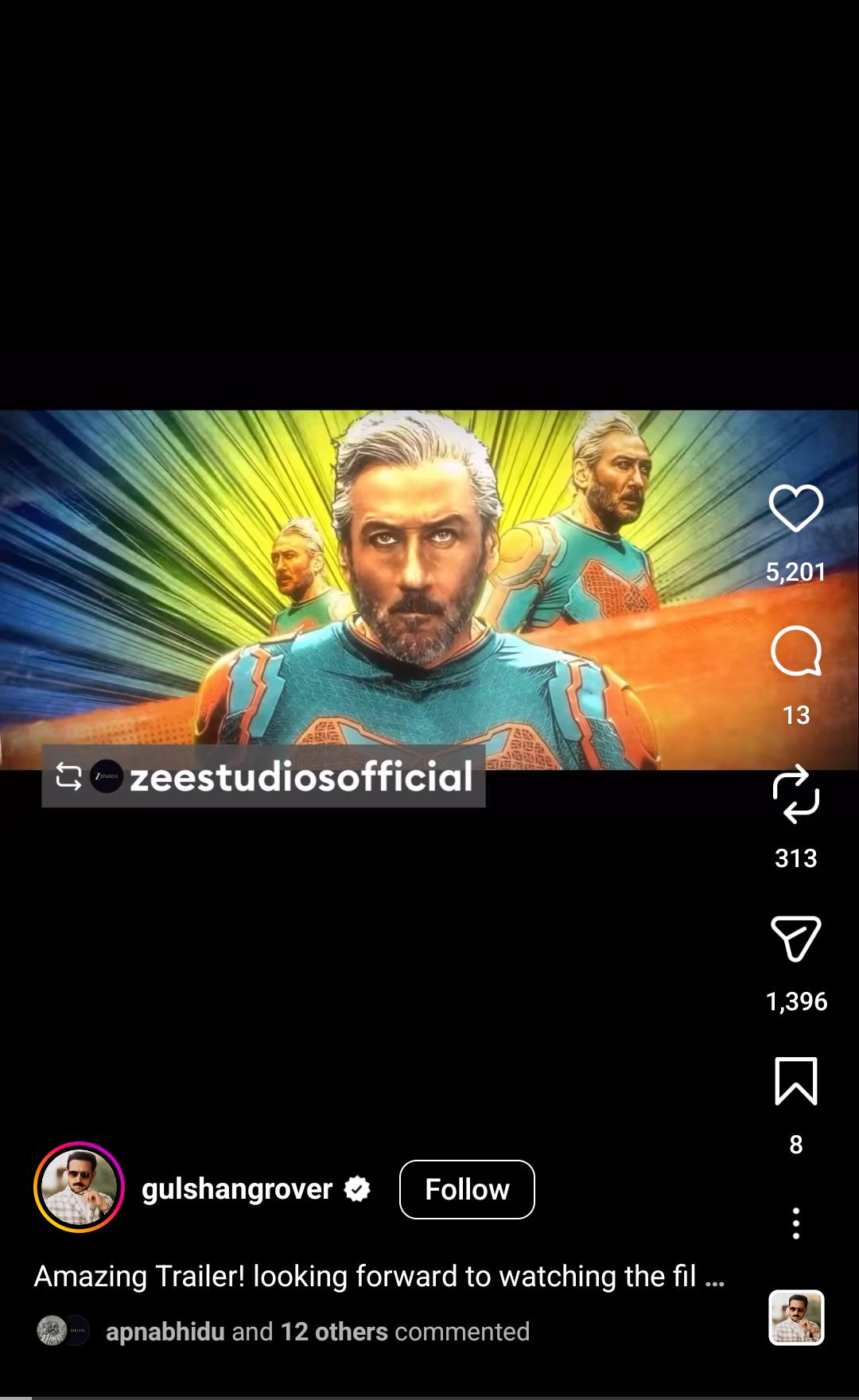 Gulshan Grover Cheers For Jackie Shroff's The Great Grand Superhero's Trailer