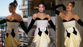 Jacqueline Fernandez Turns Heads In Hollywood-Inspired Gown At Cannes 2026