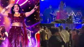 Jasmine Sandlas Halts Dehradun Concert After Barricade Collapses Near Audience