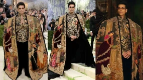 Karan Johar Marks A Regal Debut At Met Gala 2026