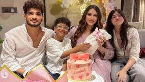 Munawar Faruqui, Mehzabeen Coatwala Name Daughter Barirah