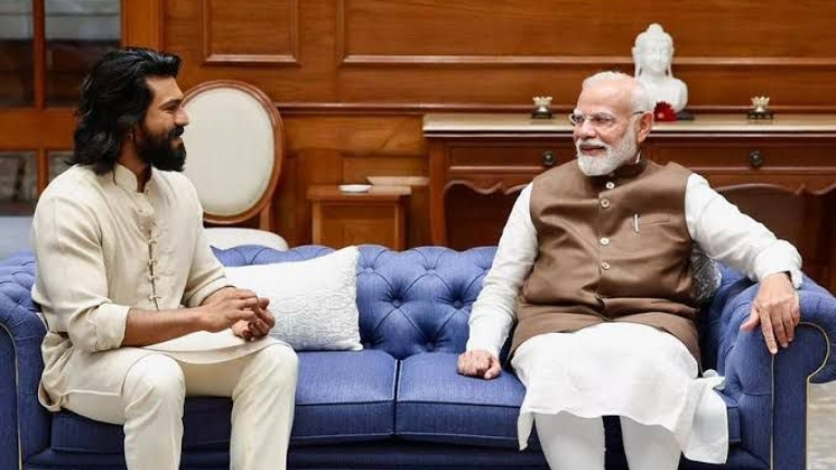 Ram Charan Peddi PM Narendra Modi