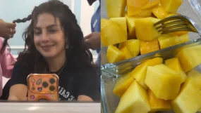 Priyanka Chopra Indulges In Mangoes During Varanasi Shoot