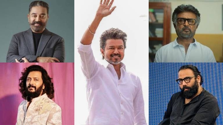 Vijay Thalapathy Wins TN Elections Rajinikanth Kamal Haasan Sandeep Reddy Vanga Riteish Deshmukh