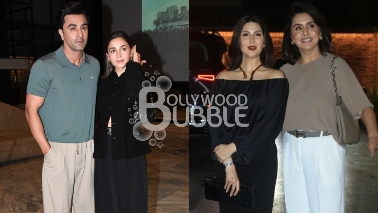 Ranbir Kapoor, Alia Bhatt Show Support For Neetu Kapoor, Riddhima Kapoor Sahni's Daadi Ki Shaadi Screening