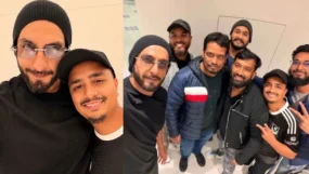 Ranveer Singh Poses With Fans From KING South Africa Sets