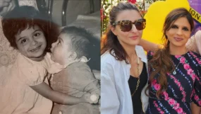 Soha Ali Khan Pens Adorable Birthday Wish For Saba Ali Khan With Unseen Childhood Pics