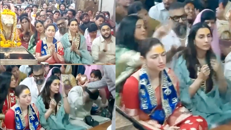 Tamannah Bhatia Prays At Mahakaleshwar Temple