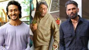 Great Grand Superhero Trailer Tiger Shroff, Suniel Shetty Shower Love