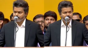 Vijay Thalapathy Takes Oath As Tamil Nadu CM
