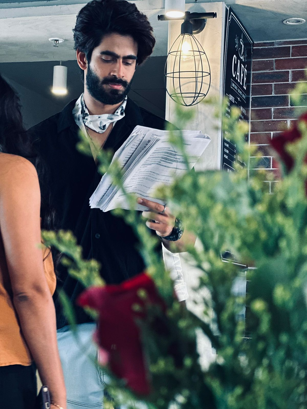 Rishabh Jaiswal Going Through Scripts For Exciting New Project