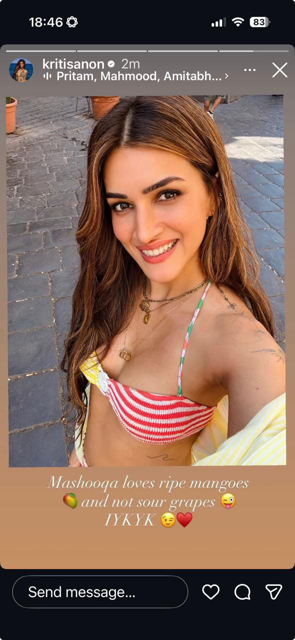 Kriti Sanon's Fun Response To Rashmika