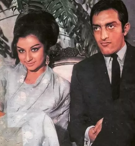 Sharmila Tagore & Mansoor Ali Khan Pataudi
