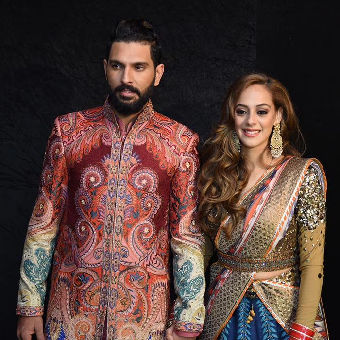 Hazel Keech & Yuvraj Singh