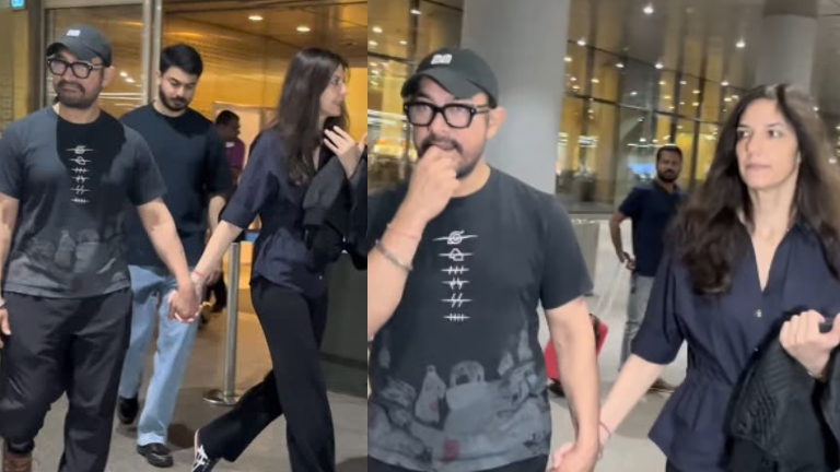 Aamir Khan, Gauri Spratt Make FIRST Appearance After Announcing July Wedding