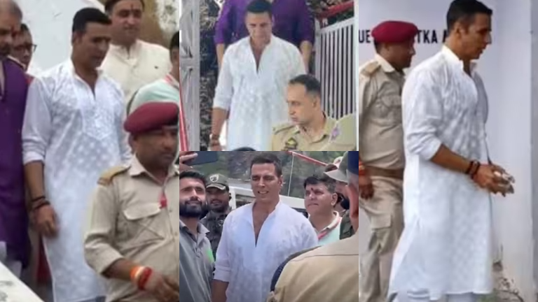Akshay Kumar Seeks Blessings At Vaishno Devi Temple