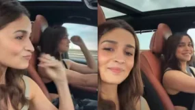 Alia Bhatt, Sharvari Tease Alpha Song Massacre On Long Drive